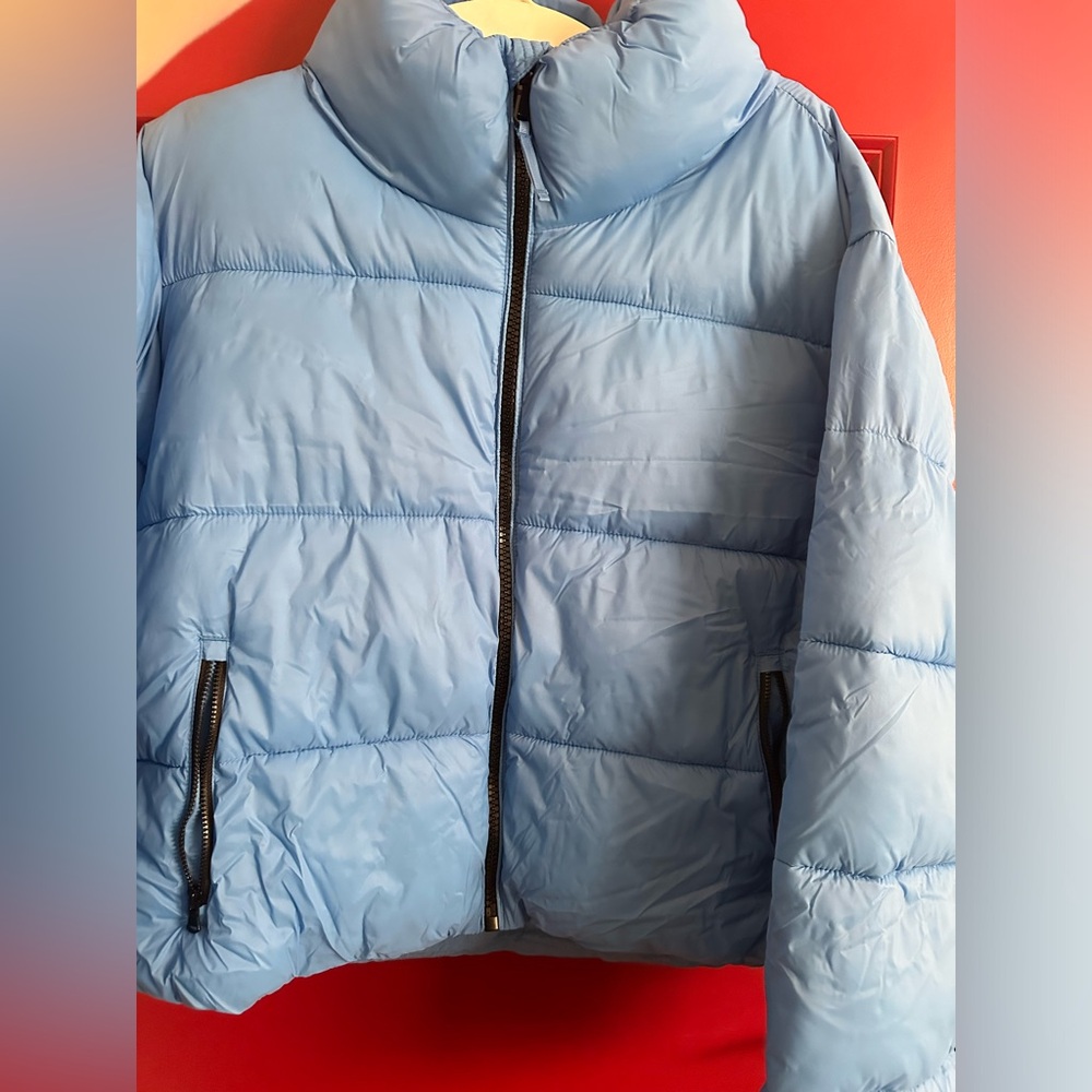OLD NAVY BLUE PUFFY COAT